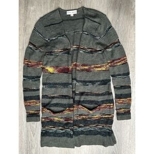 Knox Rose Sweater Women's Small Aztec Southwestern Boho Acrylic Cardigan Sweater